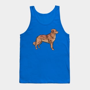 Working Golden Retriever Dog Tank Top